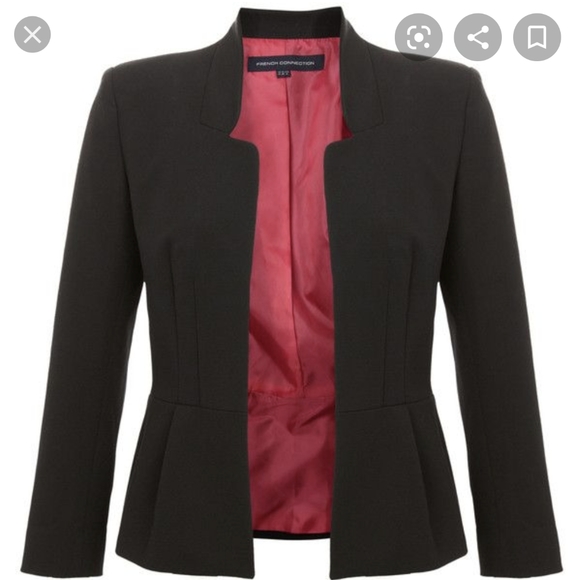 French Connection Jackets & Blazers - French Connection Lisa Crepe Blazer